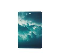 Rectangle Car Air Fresheners Size Of A Cloud Pattern 6 Pcs Car Aromatherapy Tablets For Car Wardrobe Shoe Cabinet Eliminate Odors