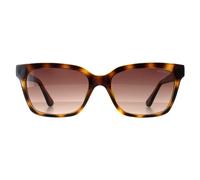 Rectangle Dark Havana Brown Gradient GU7869 Guess Brown One Size