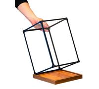 Rectangle Display Case 10 20 30 40 50 60 70 80 CM, Detachable Acrylic Shadow Box for Collectibles/ Toys/ Ornament/ Model, Stackable Showcase Organizer(8x8x32in/20x20x80cm)