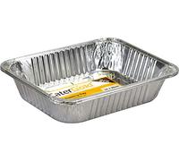 Rectangle Disposable Aluminium Foil Trays 32 x 26 x 8cm Approx 2PK (2 Trays)