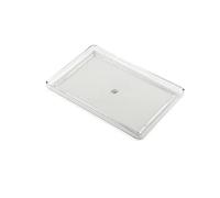 Rectangle Durable Acrylic Collection Serving Trays & Platter for Kitch, Beverage, Drink, Food or Bathroom (Clear 34x22x2.5cm)
