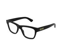 Rectangle Eyeglasses - male - Gucci - Glasses - Black - 52 MM - Accessories 52 MM