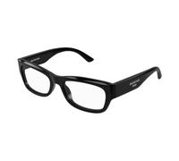Rectangle Eyeglasses - unisex - Balenciaga - Glasses - Black - 55 MM - Accessories 55 MM
