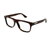 Rectangle Eyeglasses - unisex - Gucci - Glasses - Brown - 56 MM - Accessories 56 MM