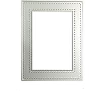 Rectangle Frame Die Cut for Card Making, Scrapbooking Die-Cuts,Frame Metal Cutting Dies Congratulations Die Cuts Birthday Embossing Stencils Template for DIY Scrap-Booking Decor Wedding Blessing Card