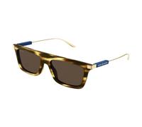 Rectangle-frame Sunglasses - male - Gucci - Sunglasses - Brown - 55 MM - Accessories 55 MM