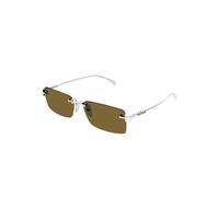 Rectangle Frame Sunglasses - male - Gucci - Sunglasses - Gray - 56 MM - Accessories 56 MM