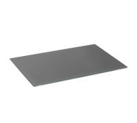 Harbour Housewares Glass Chopping Board - 50 X 40Cm Grey Kitchen Dining Place Mats Cutting Mat Worktop Saver Cooking & Food Prep