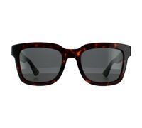 Rectangle Havana Green Grey Grey Sunglasses Gucci Brown One Size