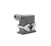 Rectangle Heavy Duty Connector HDC-HE-04/6/16/20/24/32/48 Core Pins Industry Plug Socket Connector 500V 16A(10 core Lateral line)