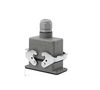 Rectangle Heavy Duty Connector HDC-HE-04/6/16/20/24/32/48 Core Pins Industry Plug Socket Connector 500V 16A(10 core top line)