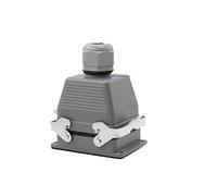 Rectangle Heavy Duty Connector HDC-HE-04/6/16/20/24/32/48 Core Pins Industry Plug Socket Connector 500V 16A(32 core top line)