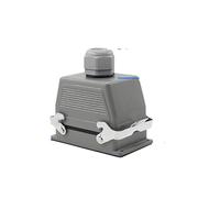 Rectangle Heavy Duty Connector HDC-HE-04/6/16/20/24/32/48 Core Pins Industry Plug Socket Connector 500V 16A(48 core top line)