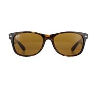 Rectangle Light Havana Brown Sunglasses Ray-Ban Brown One Size