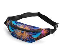Rectangle Mandala Fanny Pack Fanny Packs for Women Men Waist Bag Mens Fanny Pack Womens Fanny Pack Fanny Pack Men Running Fanny Pack Small Fanny Packs for Women, style, 36*15cm
