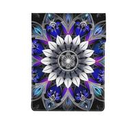 Rectangle Mandala print Printed Laptop Sleeve Bag 13-Inch - Leather Laptop Sleeve Case Shockproof Protective Computer Cover Bag