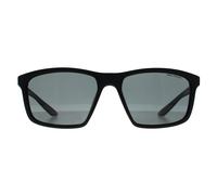 Rectangle Matte Black Dark Grey Polarized Valiant P FJ2001 Nike Black One Size