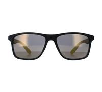 Rectangle Matte Black Rubber Yellow Bronze Blue Flash SA2306 SMARTY Black One Size