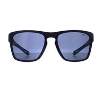 Rectangle Matte Blue Blue Polarized High Contrast PLD 7052/S Polaroid Blue One Size