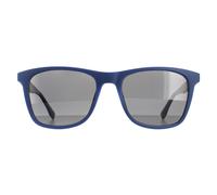 Rectangle Matte Blue Grey Polarised L860SP Lacoste Blue One Size