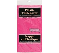 RECTANGLE OBLONG PLASTIC TABLECLOTH (54"x108") - BIG BULK BUY, 22 COLOURS