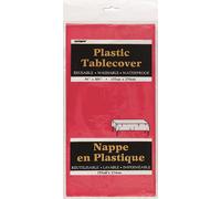 OBLONG PLASTIC TABLECLOTH (54"x108") - BULK BUY DISCOUNTS, 22 COLOURS