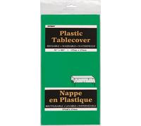Unique Plastic Table Cover, Green, 1.37 x 2.74m