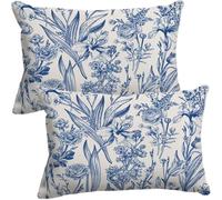 Rectangle Pillow Cases Set Of 2, Extra Large Cushion Covers 50x70,40x60 Cm Soft Throw Pillow Covers With Invisible Zipper Decorative Pillowcases For Sofa Couch(Colour 15,30x50 cm Pack of 2)