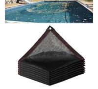 Rectangle Pool Cover FireResistant Winter Blanket for Inground & Above Ground Pools 4x10m (13x32.8ft) with Metal Grommets Outdoor