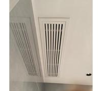 Rectangle Return Air Grille with Filter, HVAC Ventilation Cover | ABS Plastic Heavy Duty, Removable Access Panel, for Wall or Ceiling Bathroom/ Kitchen/ Attic, Easy to Install