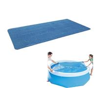 Rectangle/Round Solar Thermal Swimming Pool Cover, Paddling Pools Heaters For Aboves Ground Pools, Foldable Mat Insulate Safety Heater, Thermal Blanket For Pollution Reduction & Insulation Function