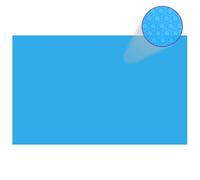 vidaXL Rectangular Pool Cover 800x500 cm PE Blue UK HOT
