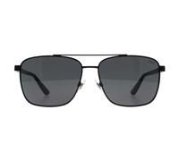 Rectangle Semi-Shiny Black Grey PH3137 Polo Ralph Lauren Black One Size