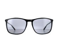Rectangle Shiny Black Solid Smoke Grey CK20524S Calvin Klein Black One Size