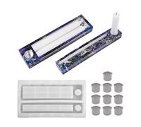 Rectangle Silicone Craft Mold for Resin Plaster Making Jewelry Organizers Box Food Safe Materials Multipurpose Silicone Container Mold