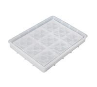 Rectangle Square Tray Mold for Resin Casting Rolling Epoxy with Bottom Silicone Plate Trinket Silicone for Resin