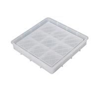 Rectangle Square Tray Mold for Resin Casting Rolling Epoxy with Bottom Silicone Plate Trinket Silicone for Resin