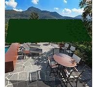 Rectangle Sun Shade Sail 1.4 x 4m 98% UV Block Patio Canopy Outdoor Shade for Garden Yard & Lawn with Free Rope Dark Green Perfect for Sun Protection