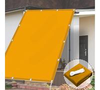 Rectangle Sun Shade Sail 1x1.2m Waterproof UV Block 98% Canopy with Support Ropes for Balcony Camping Backyard - ge Outdoor Shade Solution