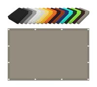 Rectangle Sun Shade Sail 2.6 x 4.5m98% UV Protection Outdoor Shade Net for Garden & BalconyIncludes Free Rope Taupe Color Perfect for Patio & Deck