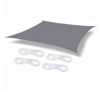 Rectangle Sun Shade Sail 2x5m - UV-Resistant Canopy Awning for Backyard Garden Playground Pergola Carport -Canvas Tarp Cover for Outdoor Protection