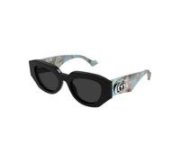 Rectangle Sunglasses - female - Gucci - Sunglasses - Black - 51 MM - Accessories 51 MM