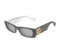Rectangle Sunglasses - female - Gucci - Sunglasses - Gray - 52 MM - Accessories 52 MM