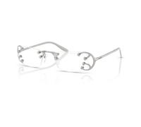 Rectangle Sunglasses - female - Prada - Glasses - Gray - 52 MM - Accessories 52 MM