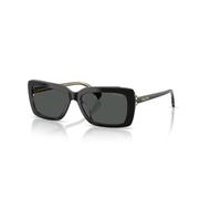 Rectangle Sunglasses - female - Ralph Lauren - Sunglasses - Black - 56 MM - Accessories 56 MM