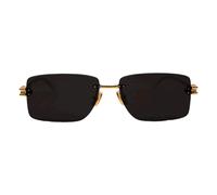 Rectangle Sunglasses - male - Bottega Veneta - Sunglasses - Yellow - 58 MM - Accessories 58 MM