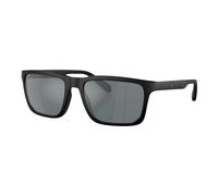 Rectangle Sunglasses - male - Emporio Armani - Sunglasses - Black - 57 MM - Accessories 57 MM