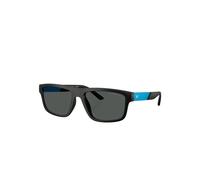 Rectangle Sunglasses - male - Emporio Armani - Sunglasses - Black - 57 MM - Accessories 57 MM
