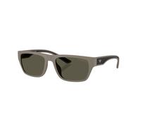 Emporio Armani EA4267U 636187 Man Sunglasses Injected Brown Grey Pillow Normal