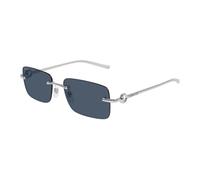 Rectangle Sunglasses - male - Gucci - Sunglasses - Gray - 55 MM - Accessories 55 MM